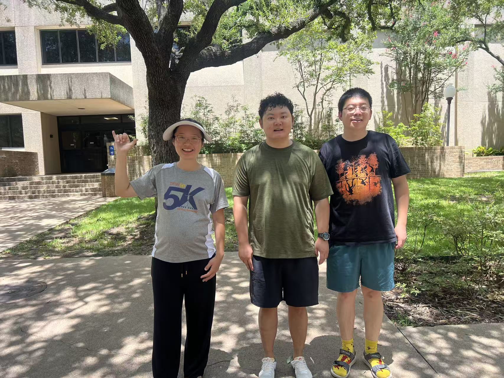 Farewell meal with Dr. Yike Shen and Dr. Feng Gao